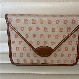 Pierre Cardin Women's Envelope  Bag in Beige and Brown